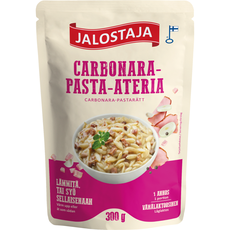 Pasta-ateria Jalostaja 300 g Carbonara