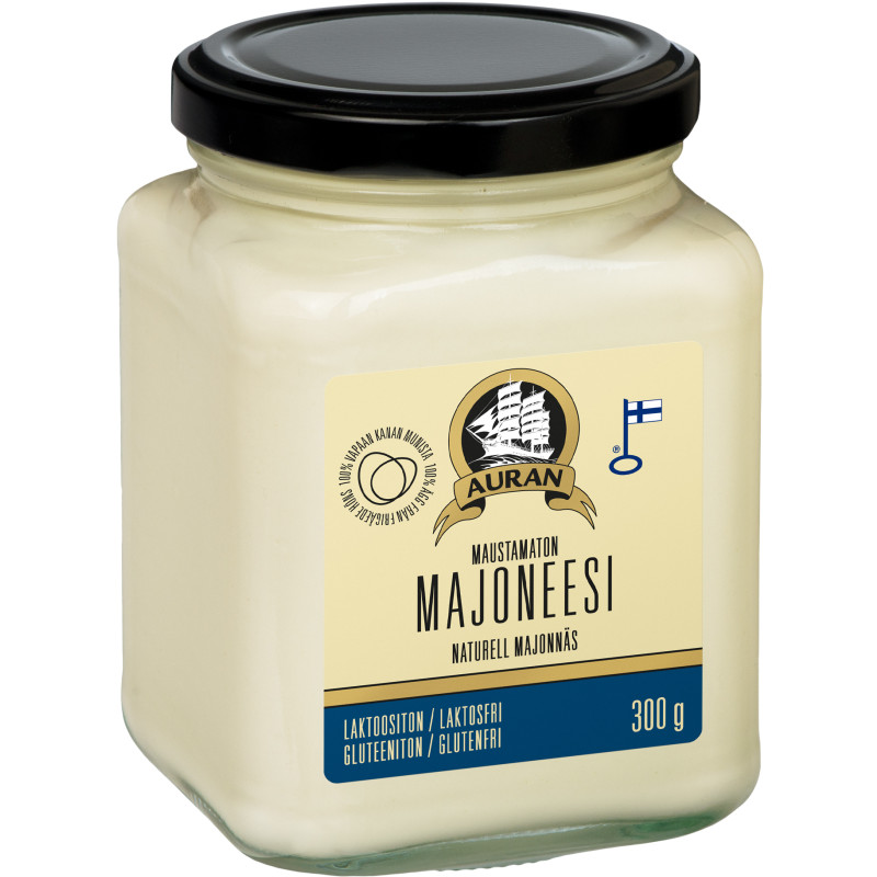 Majoneesi Auran 300 g Maustamaton 