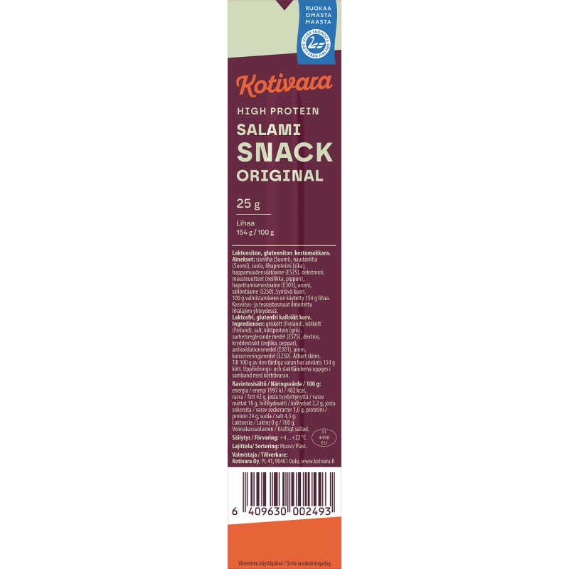 Salami snack Kotivara 25 g Original