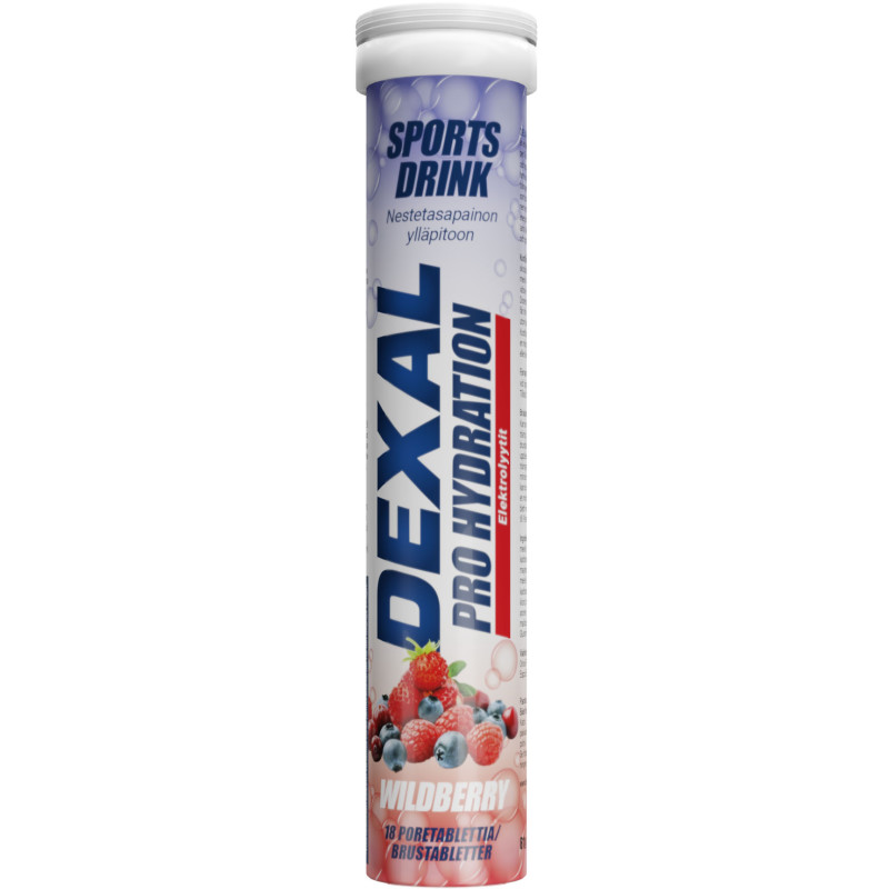 Poretabletti Dexal 18 kpl Pro Hydration Wildberry