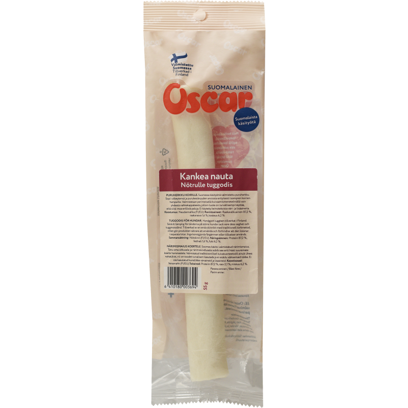 Koiran puruherkku Oscar 55 g Kankea nauta