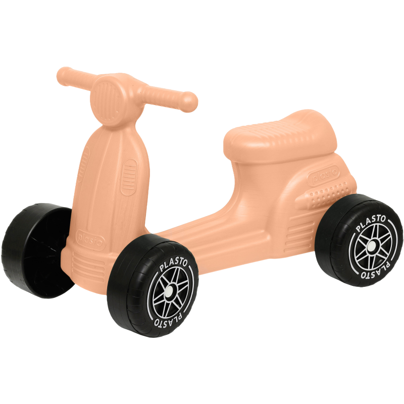 Skootteri Plasto Soft Neutrals persikka