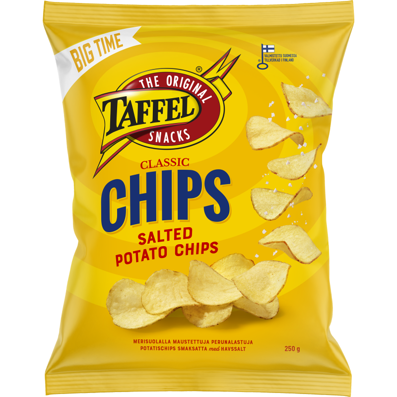 Perunalastu Taffel 250 g Classic Chips