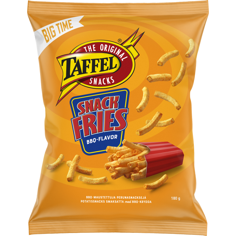 Maustettu sipsi Taffel 180 g Snack Fries