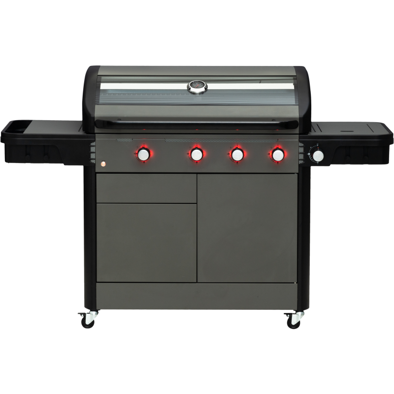 Kaasugrilli Mustang Sapphire, 4 + 1 poltinta