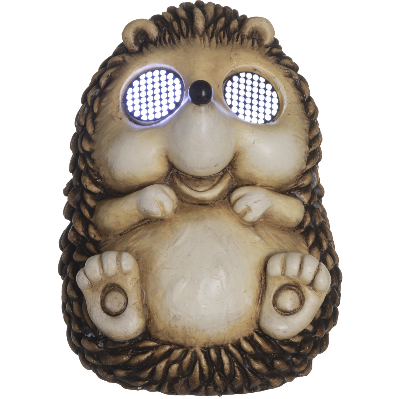 Puutarhapatsas 4Living Siili solar LED silmillä 23 cm