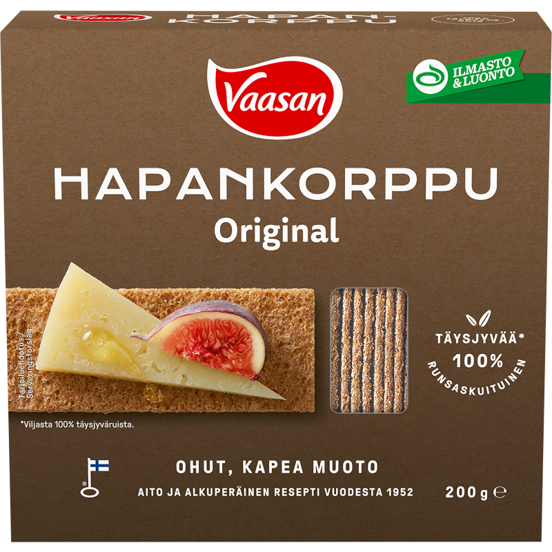 Hapankorppu 200 g Original