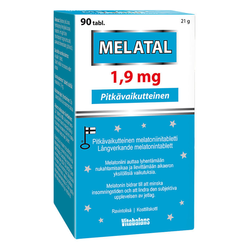 Melatal 1,9 mg Vitabalans 90 kpl