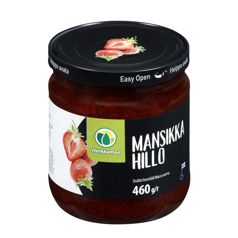 Mansikkahillo Herkkumaa 460 g