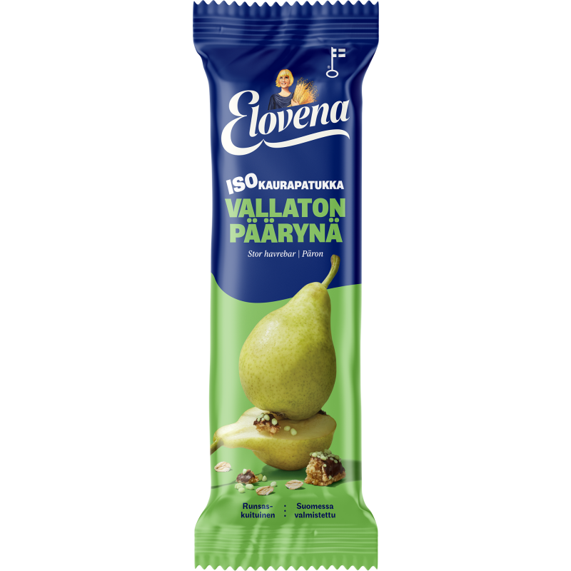 Iso kaurapatukka Elovena 48 g päärynä
