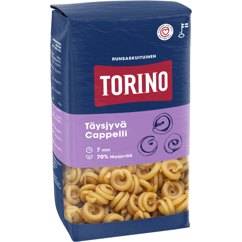 Capellipasta 500 g täysjyvä