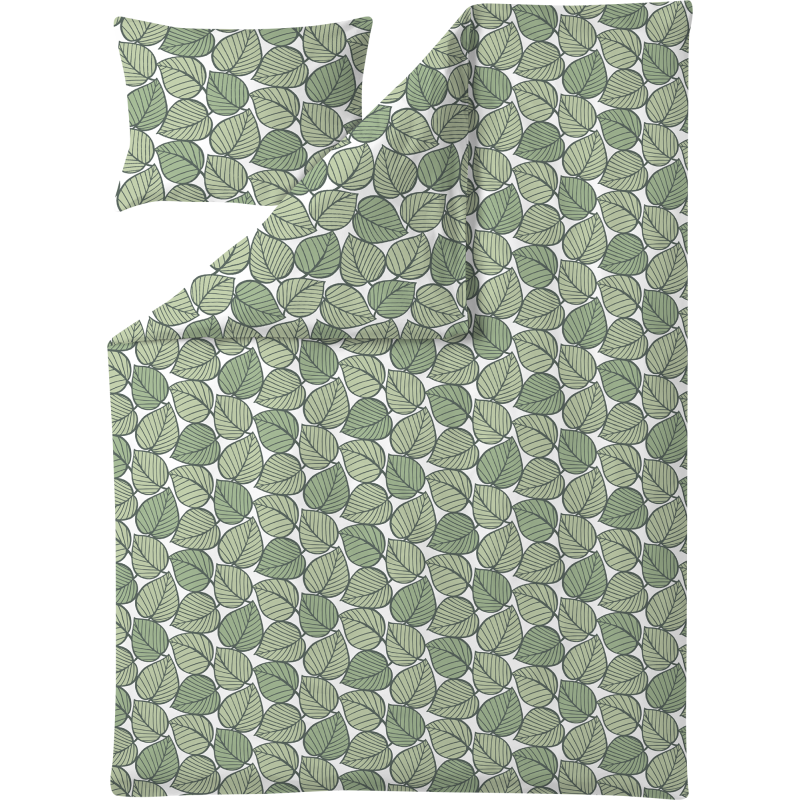 Pussilakanasetti Finlayson 150 x 210 cm Lehmus vihreä