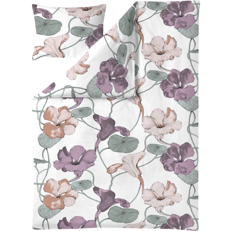 Pussilakanasetti Vallila 150 x 210 cm Köynnöskranssi