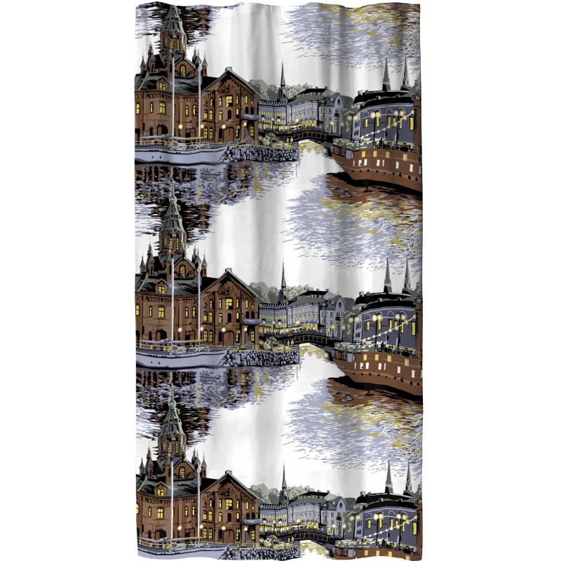 Verho Vallila 140 x 250 cm Kanavaranta