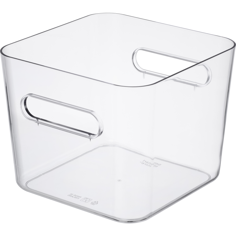 Säilytyslaatikko SmartStore L Compact Square kirkas