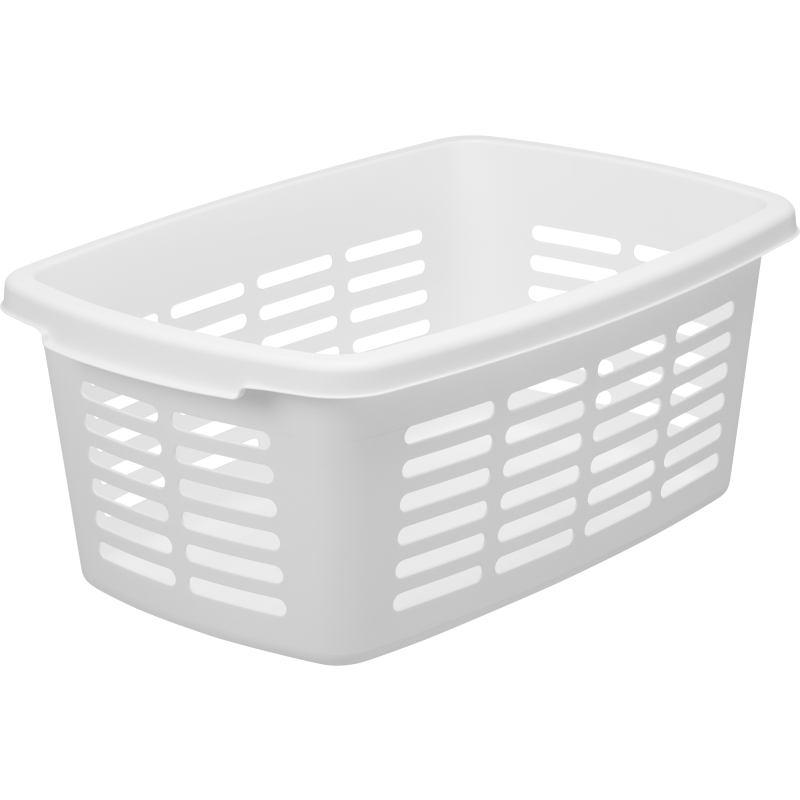 Pyykki- ja yleiskori 30 l valkoinen