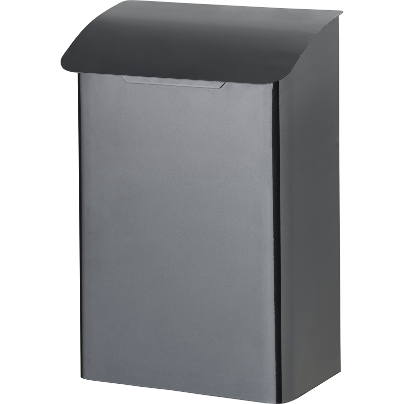 Metallinen postilaatikko Orthex musta