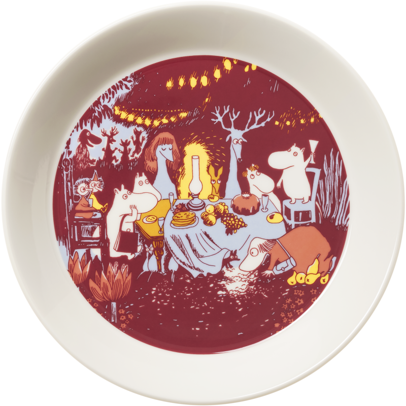 Muumilautanen Arabia 19 cm Juhlan aika