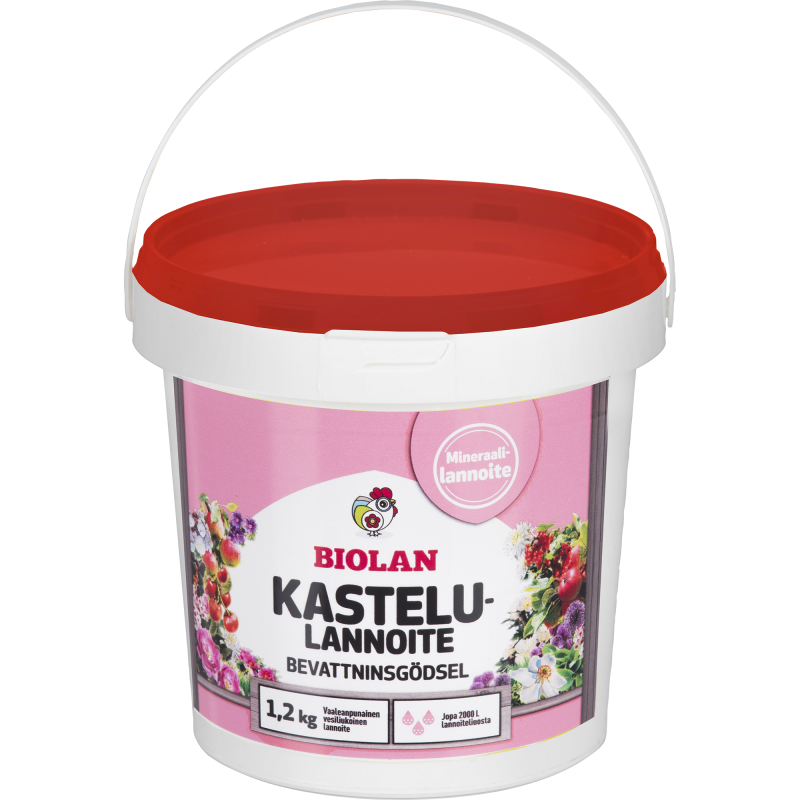 Kastelulannoite Biolan 1,2 kg