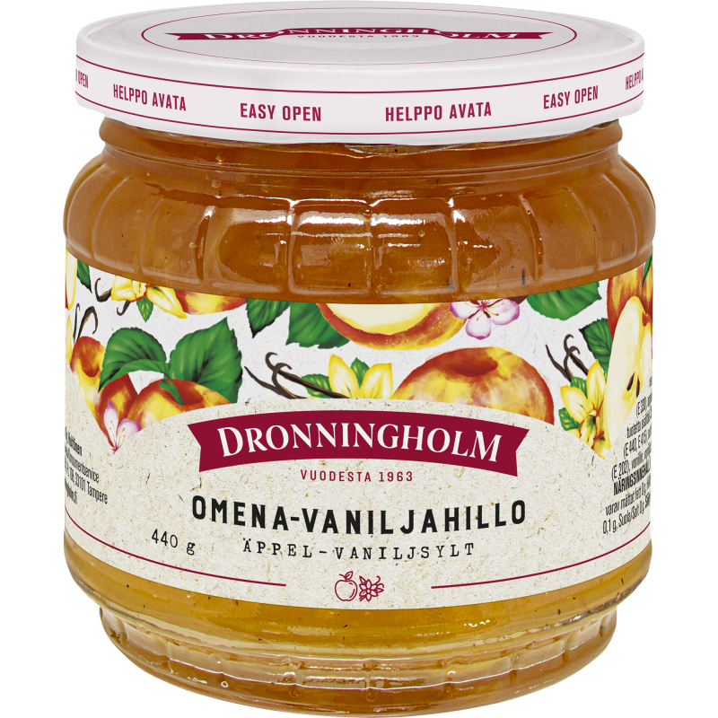 Omena-vaniljahillo Dronningholm 440 g