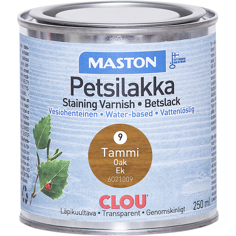 Petsilakka 250 ml Woodmix 9 tammi