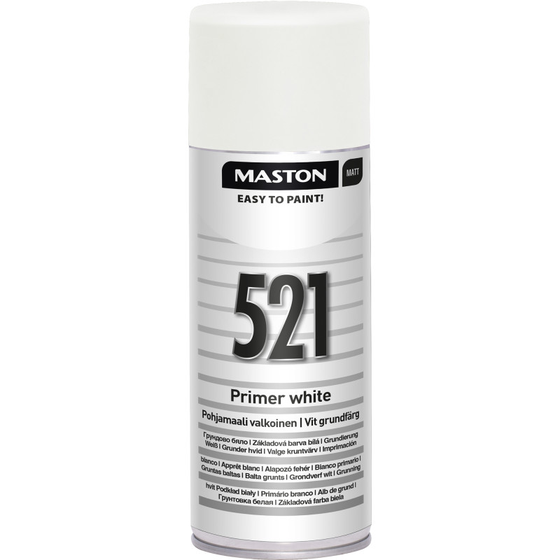 Pohjamaali Maston 400 ml valkoinen
