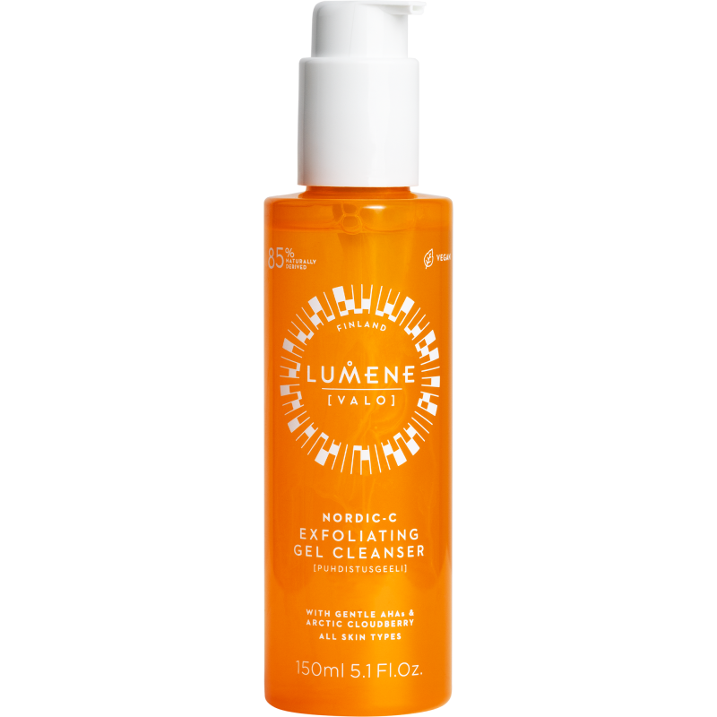 Puhdistusgeeli Lumene VALO 150 ml kuoriva