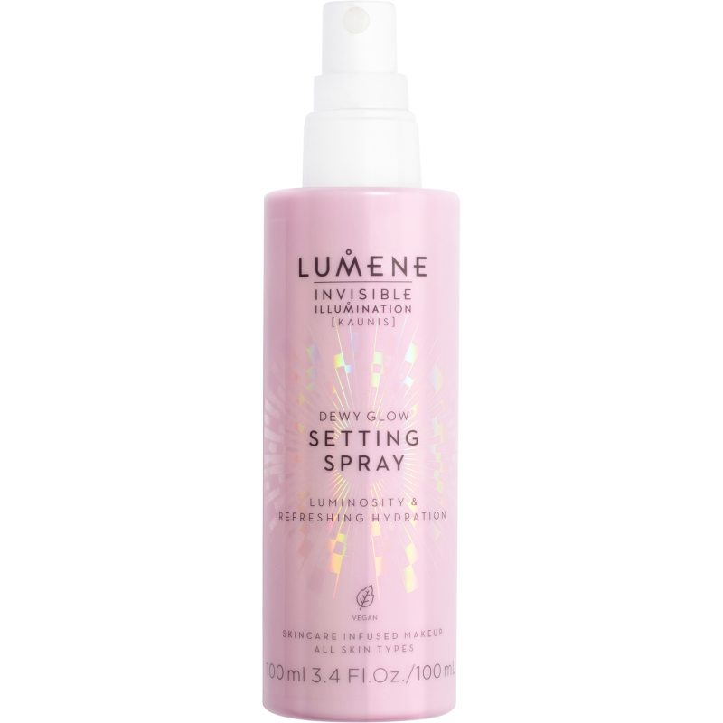Meikinkiinnityssuihke Lumene 100 ml Invisible Illumination Dewy Glow