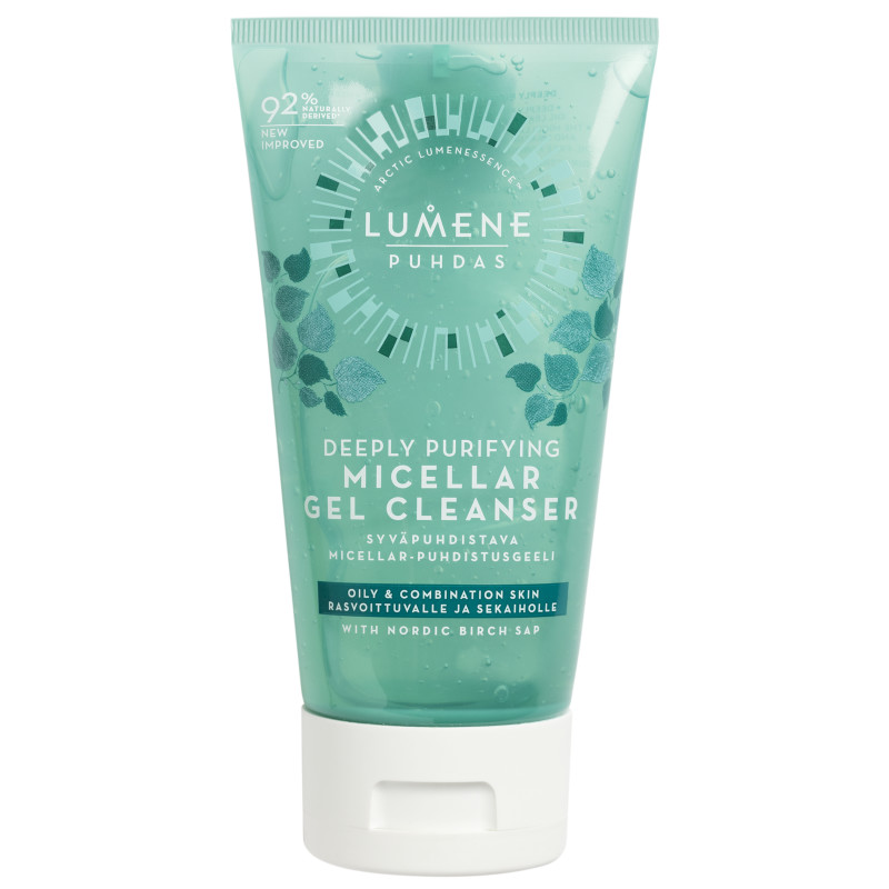 Micellar-puhdistusgeeli Lumene PUHDAS 150 ml syväpuhdistava