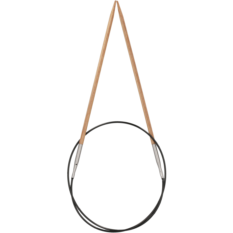 Pyöröpuikot Novita 60 cm 3 mm koivu