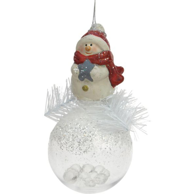 Lumiukkokoriste Weiste 65 mm pallo