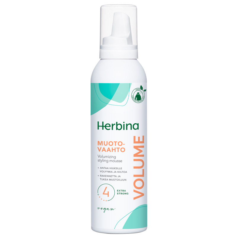 Muotovaahto Herbina 200 ml Volume Ultra Stong