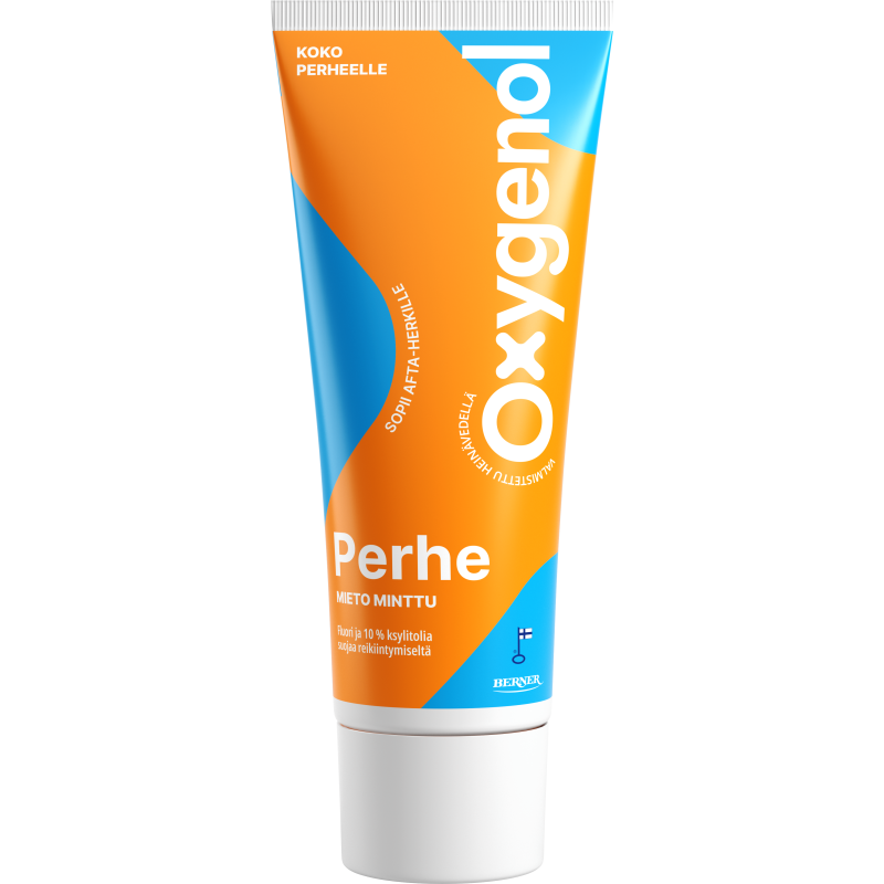 Hammastahna Oxygenol  75 ml Perhe Xylitol