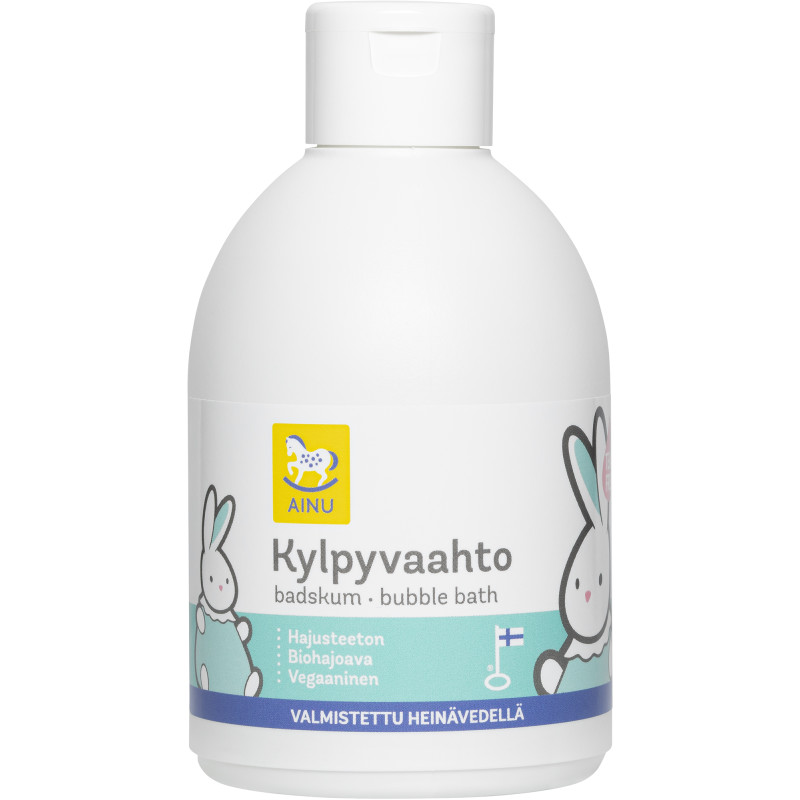 Kylpyvaahto Ainu 300 ml hajusteeton
