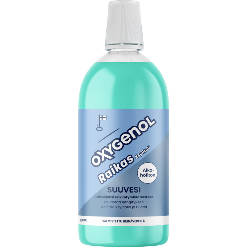 Suuvesi Oxygenol 500 ml Raikas