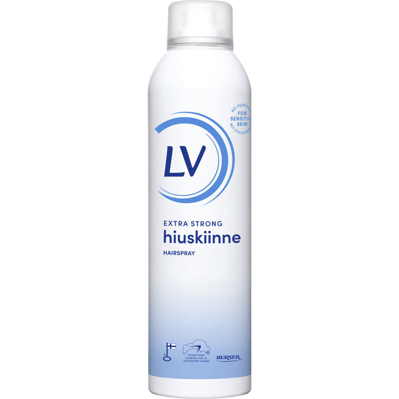 Hiuskiinne LV 250 ml hajusteeton