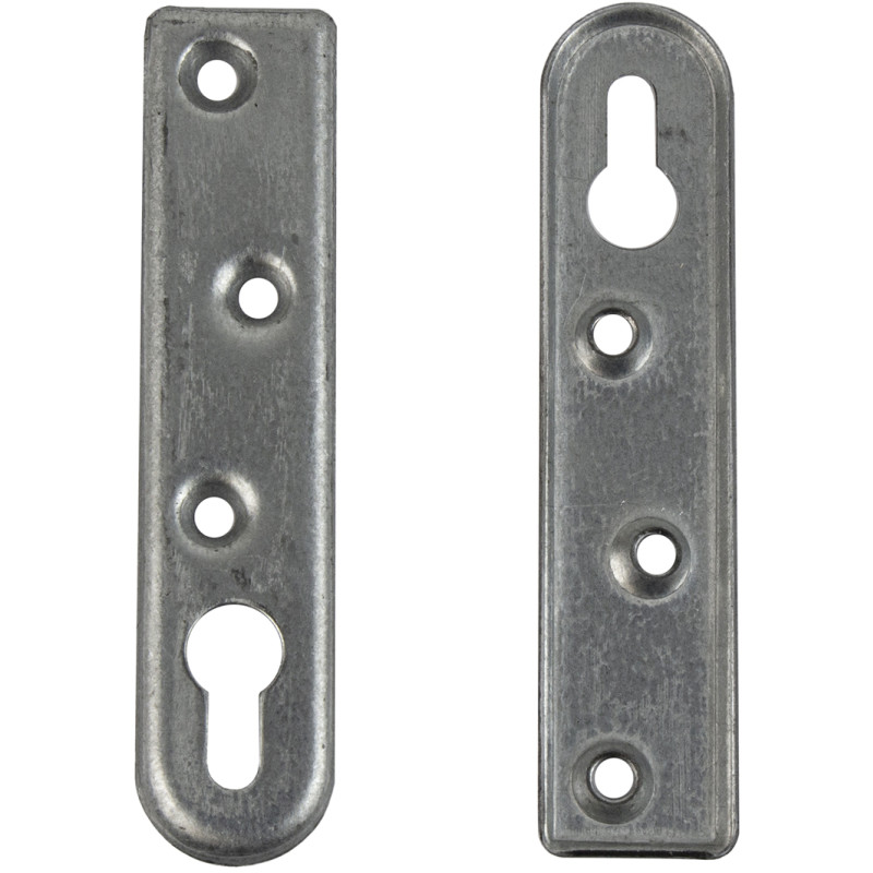 Kaapinkannatin 702/75 sinkitty, 2 kpl