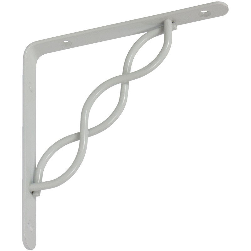 Hyllynkannatin Alman 170 x 170 mm valkoinen