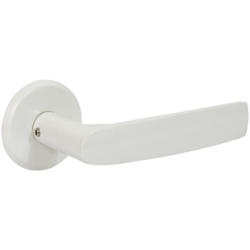 Ulko-ovenpainike Matti samakkia, valkoinen