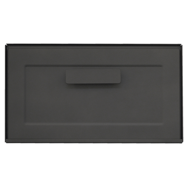 Tuhkaluukku HTT312 satiininharmaa