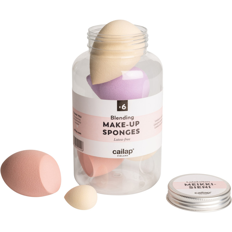 Meikkisienet purkissa Cailap 6 kpl