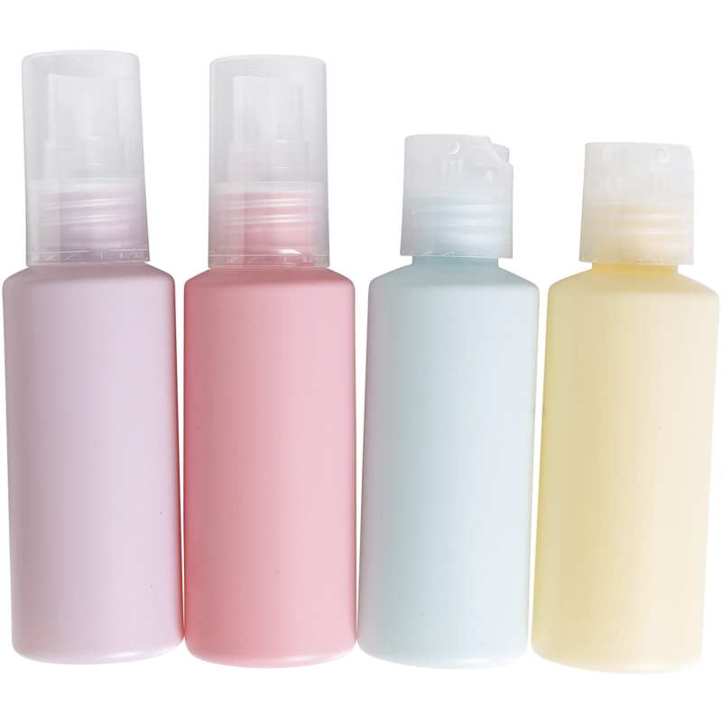 Matkapullot Cailap 4 kpl 60 ml, värikkäät