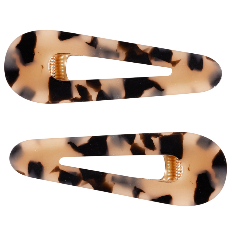 Hiusklipsi Cailap 2 kpl Tortoise pieni