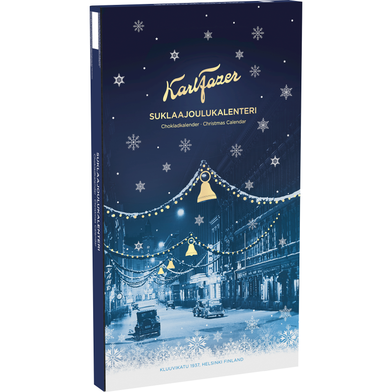 Joulukalenteri Karl Fazer 200 g suklaa