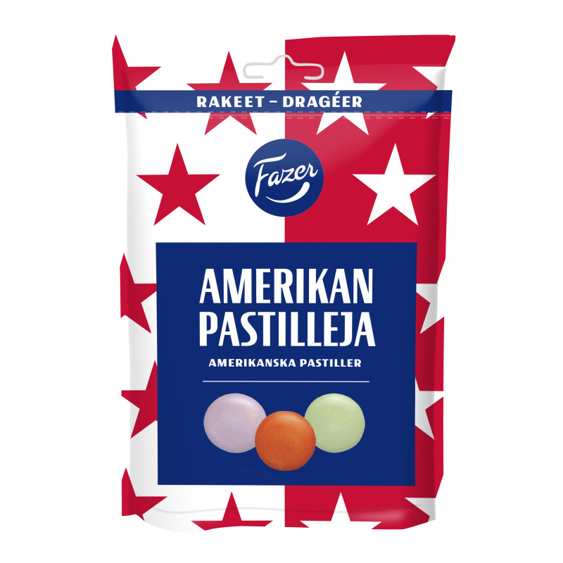 Amerikan pastilleja Fazer 175 g