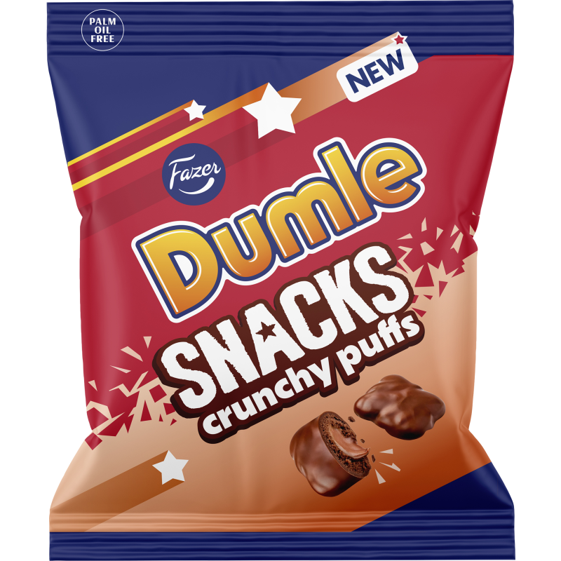 Dumle Snacks Fazer 140 g Crunchy Puffs