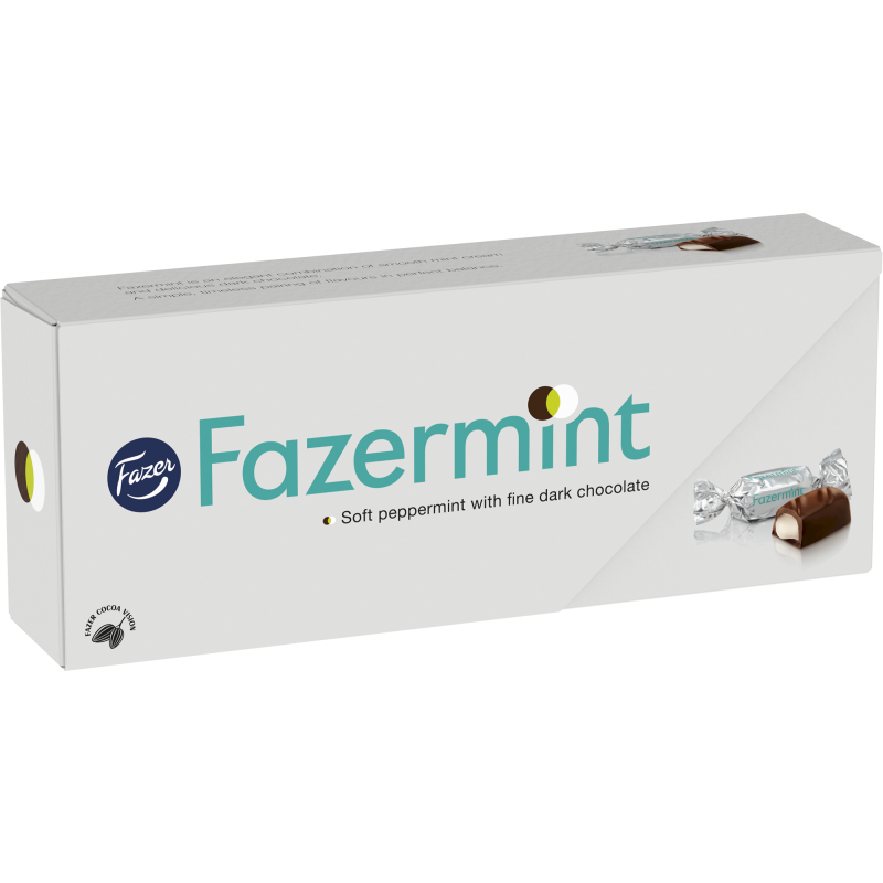 Suklaakonvehti Fazer 250 g Fazermint minttusuklaa