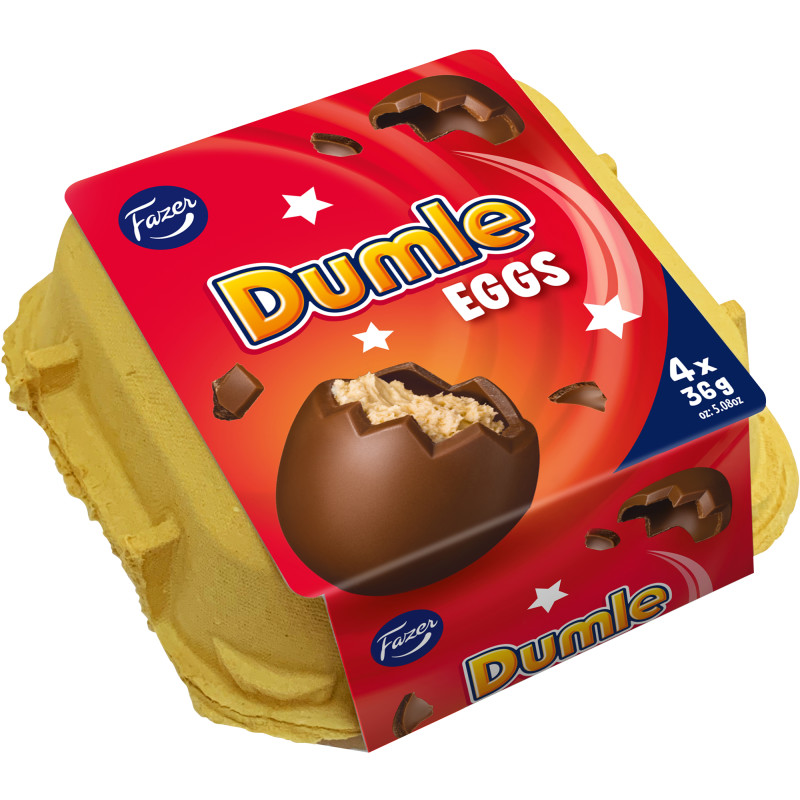 Moussemuna Fazer 4-pack 144 g Dumle