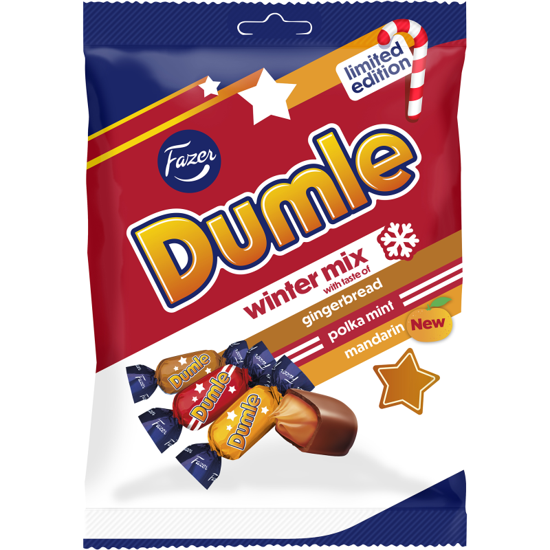 Dumle Fazer 180 g Winter Mix