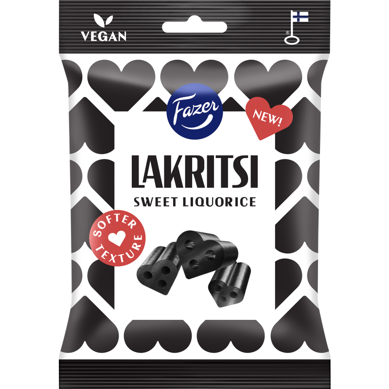 Lakritsi Fazer 150 g Sweet Liquorice